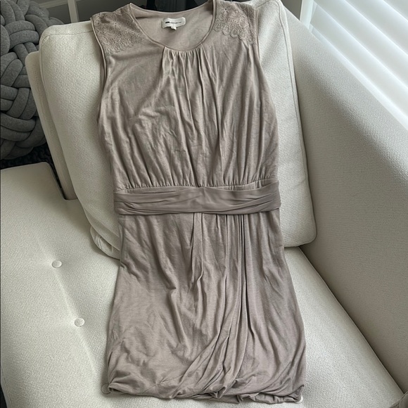 Vanessa Bruno Athe women’s taupe short dress size 2 - Picture 1 of 8